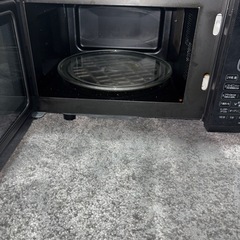 オープン電子レンジ　SHARP RE-S50A-Bブラックの画像