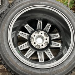 9.5分山　ブリザック　スタッドレスタイヤ&ホイールセット　15インチの画像