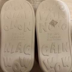 （お話中）冬用サンダル　新品未使用の画像