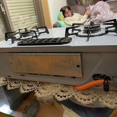 中古品 Rinnai RT31NHS-L LPガス 8.10kw ガスコンロの画像