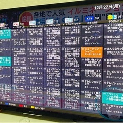 SONY 4Kテレビ　55型の画像