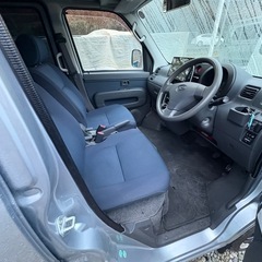 車検付き 綺麗 軽バン ダイハツ ハイゼット 鉄チン スタッドレスタイヤ付きの画像