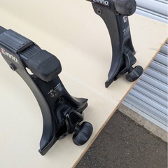 INNOハイルーフ用？ベースキャリア ベースキャリアバー セット 雨ドイ ベースキャリア ルーフキャリアの画像