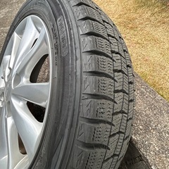 ダイハツ純正アルミホィール、冬タイヤの画像