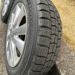 ダイハツ純正アルミホィール、冬タイヤの画像