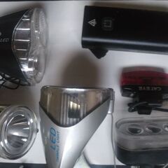 LED   自転車ライト未使用　9点セットの画像