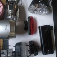 LED   自転車ライト未使用　9点セットの画像
