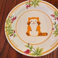 ラスカル　ケーキ皿　の画像