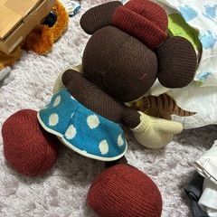 ミニーちゃん　ぬいぐるみ　大きめの画像