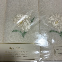 新品未使用未開封　花柄　タオル　3点セットの画像