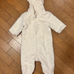 ジェラートピケポンチョ（未使用）ベアフットカバーオール、ベビーカー雨避けなどの画像