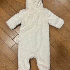 ジェラートピケポンチョ（未使用）ベアフットカバーオール、ベビーカー雨避けなどの画像