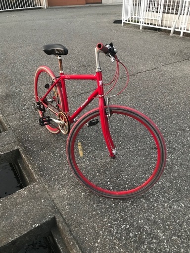 配達可】クロスバイク 700×28C (アカシ) 武庫之荘の自転車の中古