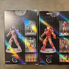 アイアンマン マークII & IV フィギュア セットの画像