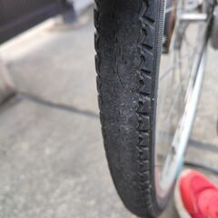 歳末処分価格！ 防犯登録致します。26インチ自転車の画像