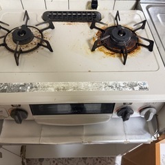（掃除予定）ガスコンロの画像