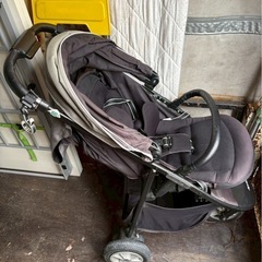 アップリカ　ベビーカー　スムーヴ　グレーの画像