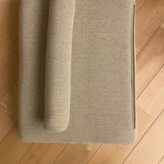 組み替え自由◎ ファブリックソファセット（背もたれ取り外し可／クッション付き）の画像