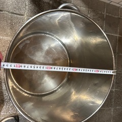 寸胴　約50L  蓋付きの画像