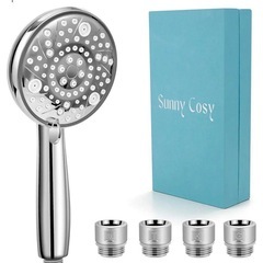 節水✨ 美肌効果♥シャワーヘッド　 7モード　ウルトラファインバブルの画像