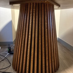 NOCE 木製円形ダイニングテーブルの画像