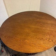 NOCE 木製円形ダイニングテーブルの画像