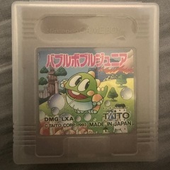 ゲームボーイ　バブルボブルジュニアの画像