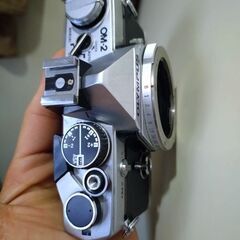 優良品2 olympus om2 ★露出メーターOK シャッター全速快調 プリズム腐食なしの画像
