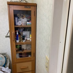 冷蔵庫、洗濯機、炊飯器、洋服ロッカー、隙間ロッカー、キッチン棚の画像