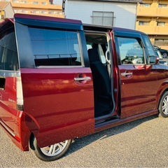 ▪️N BOX カスタム ‼️ 9万キロ▪️長い車検付き▪️ナビ、TV◆バックカメラ◆ETC ❗️の画像