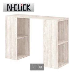 ニトリ　Nクリック ウォッシュホワイト　天板セット　カラーボックス　　
の画像