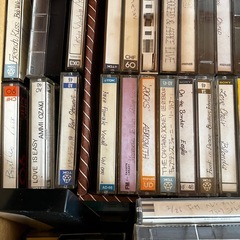 中古カセットテープの画像