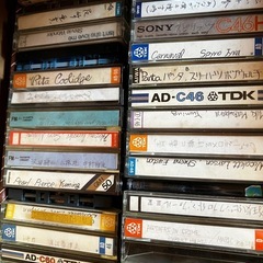 中古カセットテープの画像