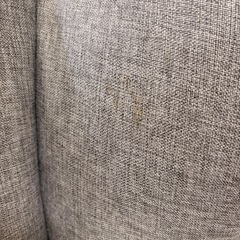 ニトリ　リクライニングローソファ　二人掛けの画像