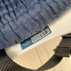 自転車用　ヘルメット　中学校　指定　白　ホワイト　反射板付き　の画像