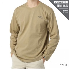 ノースフェイス 長袖Tシャツの画像