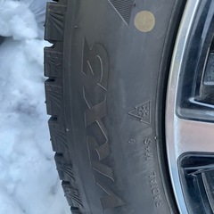 215 55 R17 BS 24年製　センサー付　バリ溝ホイール付き4本セット の画像