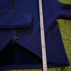 HARE ハレ　裏起毛パーカー　ドルマン　ゆるだぼ　ダブルジップアップ　フリーの画像