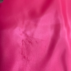 ハギレ　サテン　布　テーブルクロス　クロス　濃いピンク　③の画像