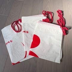 マニア必見！レッドバロン ショッピングバッグ ナップサック 3枚セットの画像