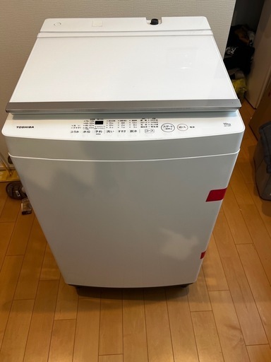 美品 TOSHIBA 洗濯機 AW10M7 2022年製 動作確認OK (まつ) 西山公園の