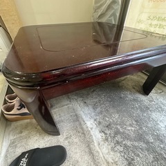 こたつテーブルの画像