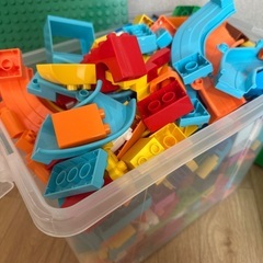 LEGO デュプロ　＋互換ブロック　大量にの画像