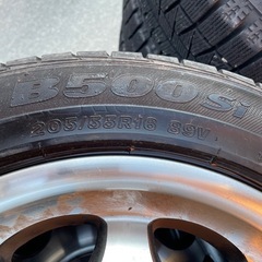 夏用タイヤ（205/55R　16）の画像