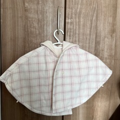 フリーサイズ　70 80　コンサイズム　マント　ピンク　コート　ポンチョ　リバーシブルの画像