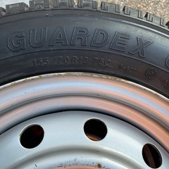 冬用タイヤ（155/70R　13）の画像