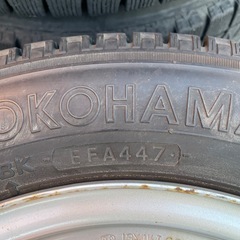 冬用タイヤ（155/70R　13）の画像