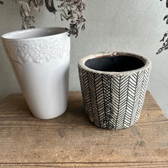 植木鉢2点の画像