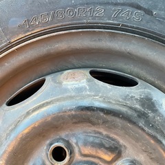 軽トラ用タイヤ（145/80R　12）の画像