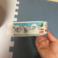 おむつ処理ポット ピンク スリムデザインの画像